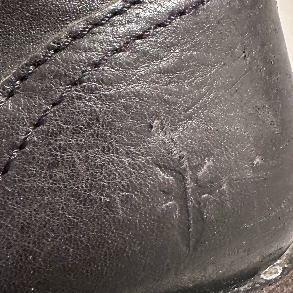Frye engineer boots. (Veronica?) Black. 13” shaft. Good condition. Pull on. - Picture 5 of 13